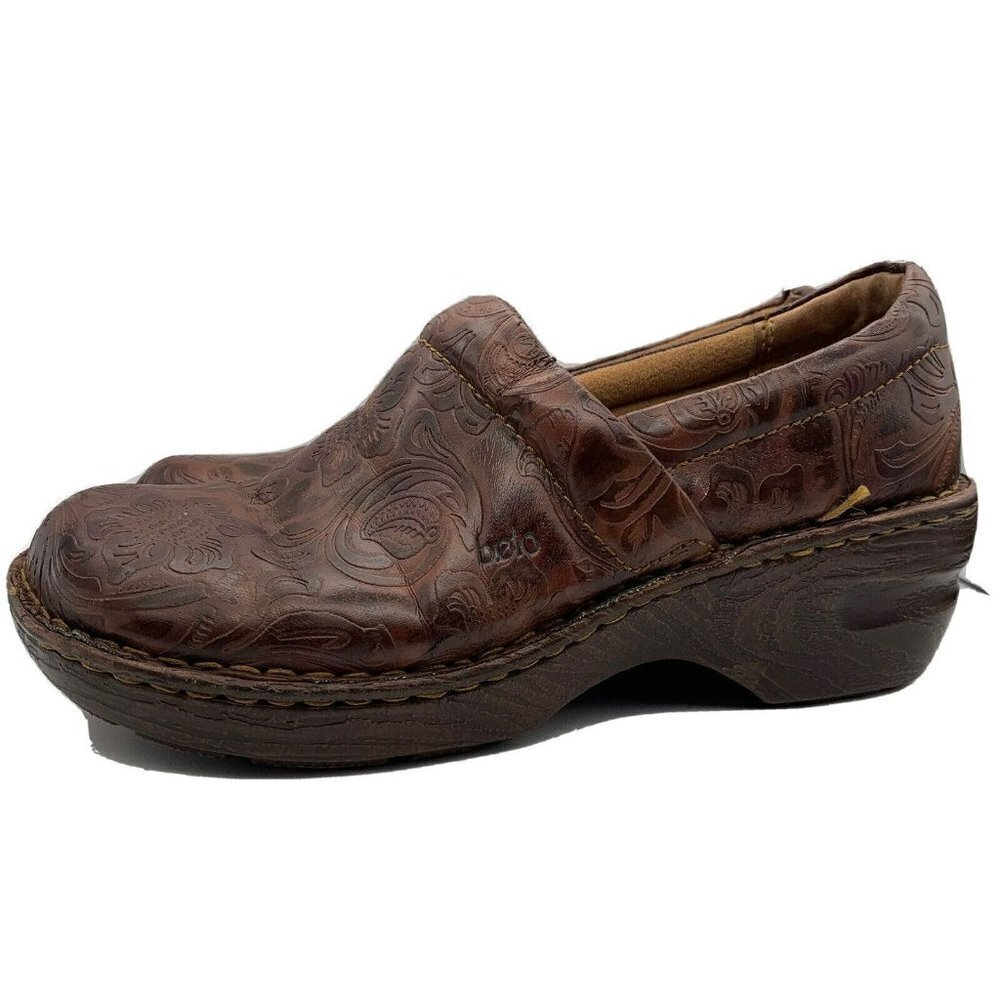 bolo mules brown cbte13 Womens Size 8 39